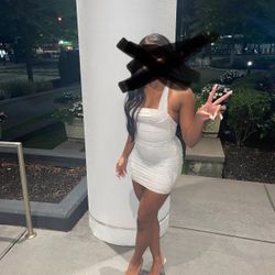 rhinestone Body on Dress 