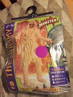 Child mummy costume 5-8 year old