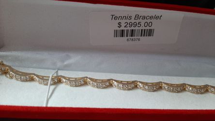 14K Tennis bracelet
