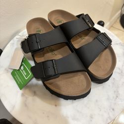 Birkenstock Papillio By Birkenstock Arizona Platform Slide Sandal - Women's 39size