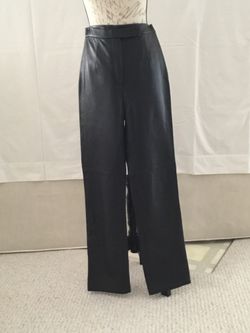 LEATHER SLACKS 