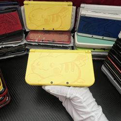 Nintendo New 3DS LL XL Pikachu Edition Japanese Version Tested Used