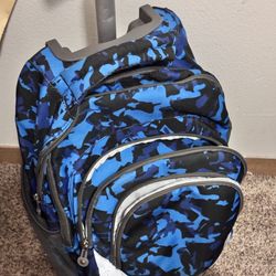Backpack With Wheels / 2 Regular Size Backpacks 