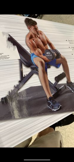 Adjustable weight bench