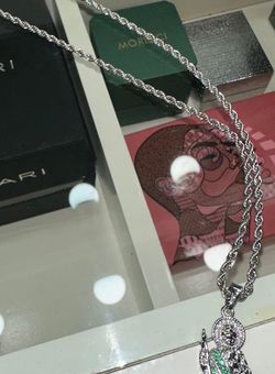 San Judas Plated Chain With Pendant