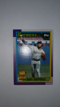 Gary Sheffield 1990 Topps All Star Rookie card