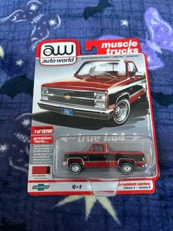 Auto World 1984 Chevy Fleetside 1:64 Diecast