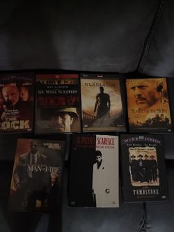 Lot of 7 Action DVDs Classic Films