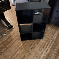 6 Cube Organizer Bookshelf