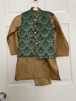 3 Piece Kurta Pajama Vest Set