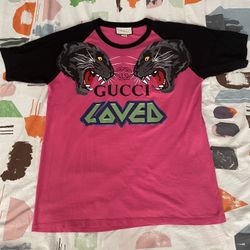 GUCCI Double Tiger T-Shirt Size Large