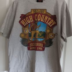 Vintage 90s High Coumtry Excursions Tshirt