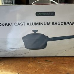 Servappetit Cast Alum 2qt Saucepot