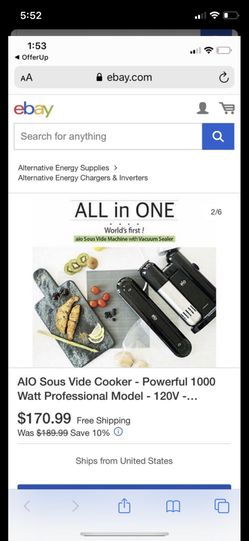 All in one sous vide cooker