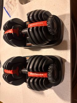 Bowflex 52.5 adjustable dumbbells (pair)