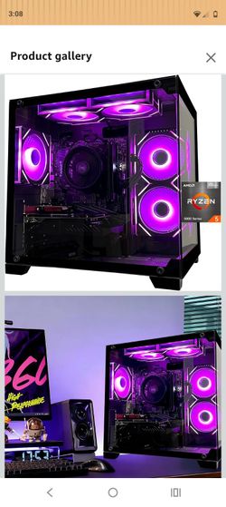 AMD Ryzen 5 5000 Series RGB Gaming Desktop PC