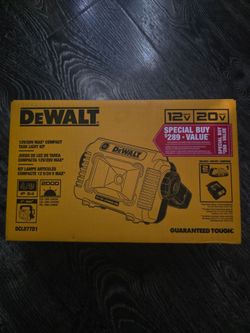 Dewalt led work light
