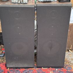 floor-standing (tower) speakers
