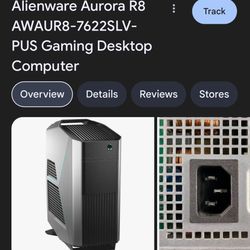 Alienware Aurora R8 AWAUR8-7622SLV- PUS Gaming Desktop Computer