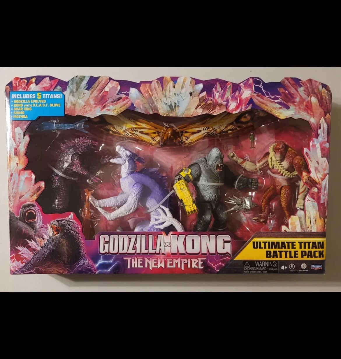 Godzilla x Kong The New Empire Ultimate Titan Battle Pack Target Exclusive Rare