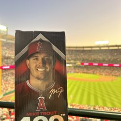 MIKE TROUT LOS ANGELES ANGELS 400 HOMERUN BOBBLEHEAD GIVEAWAY 4/7/2026