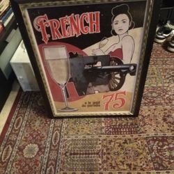French Wine Poster 
