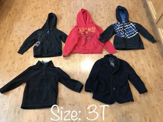 Boys 3T Hoodies/Jackets
