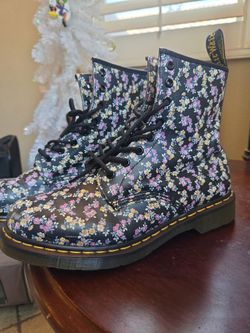 Floral Dr. Martens