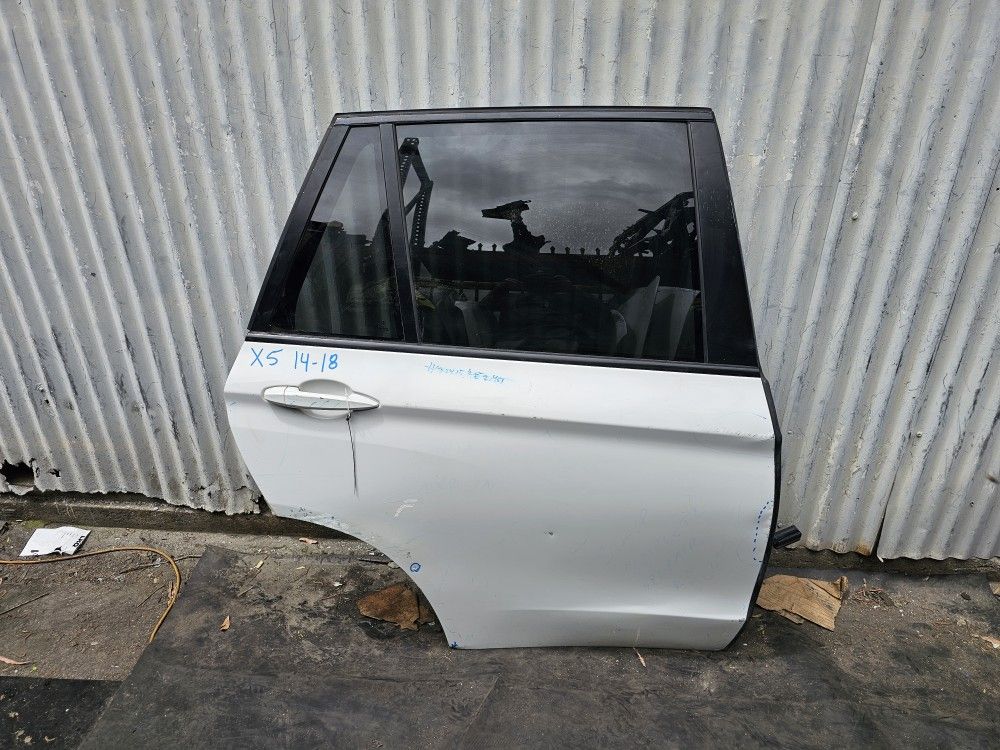 Bmw X5 Right Rear Door 2014 2015 2016 2017 2018 