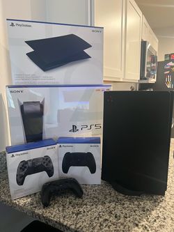 Playstation 5 Midnight Black Bundle