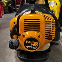 POULANPRO GAS BACK PACK BLOWER 