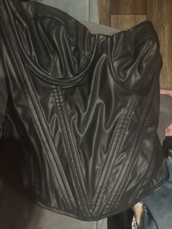 Fashion Nova Leather Top