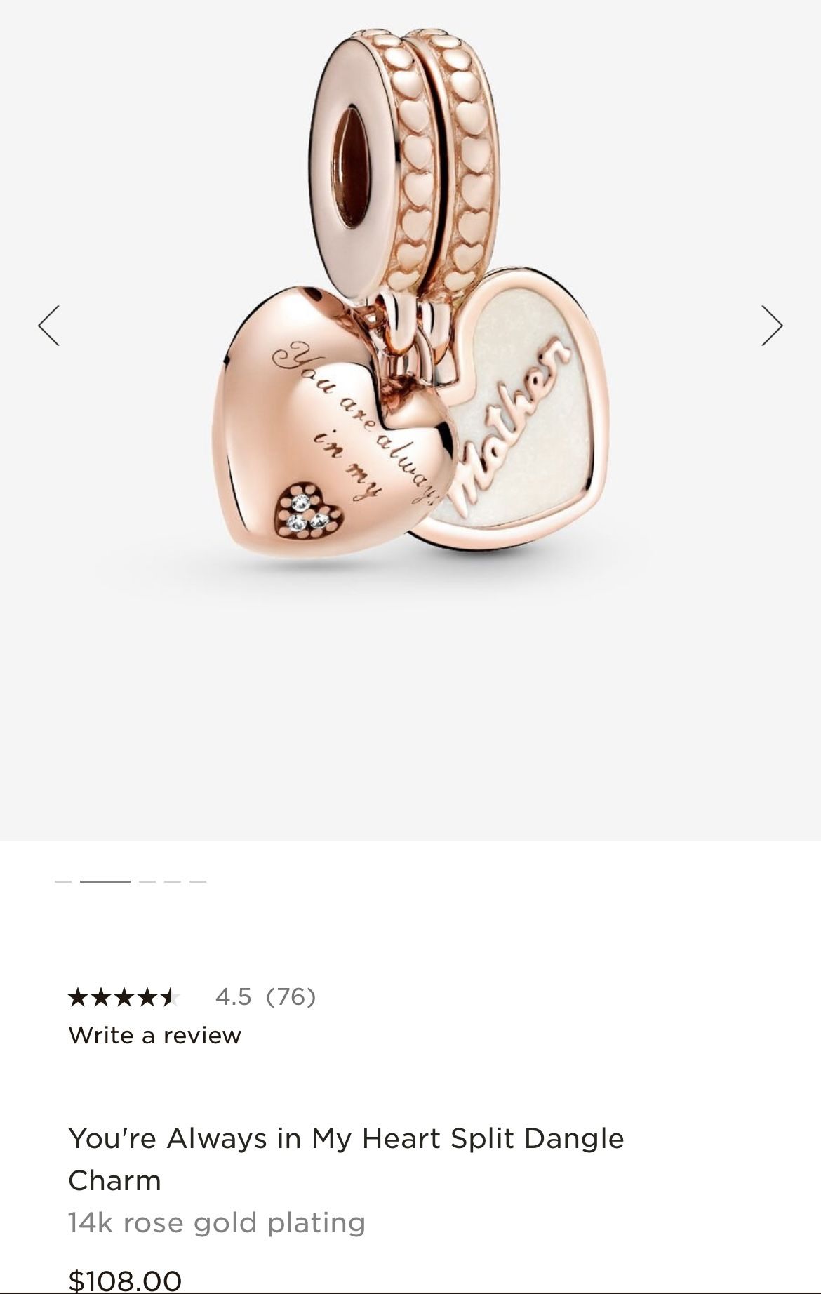 Mother, Daughter Charms