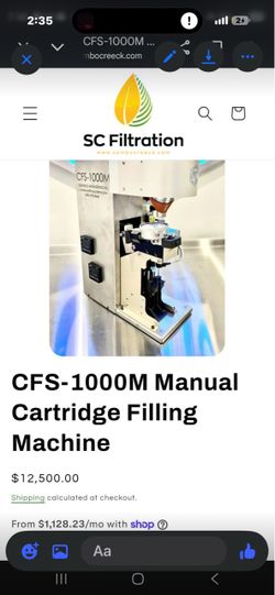 Automatic vape filler