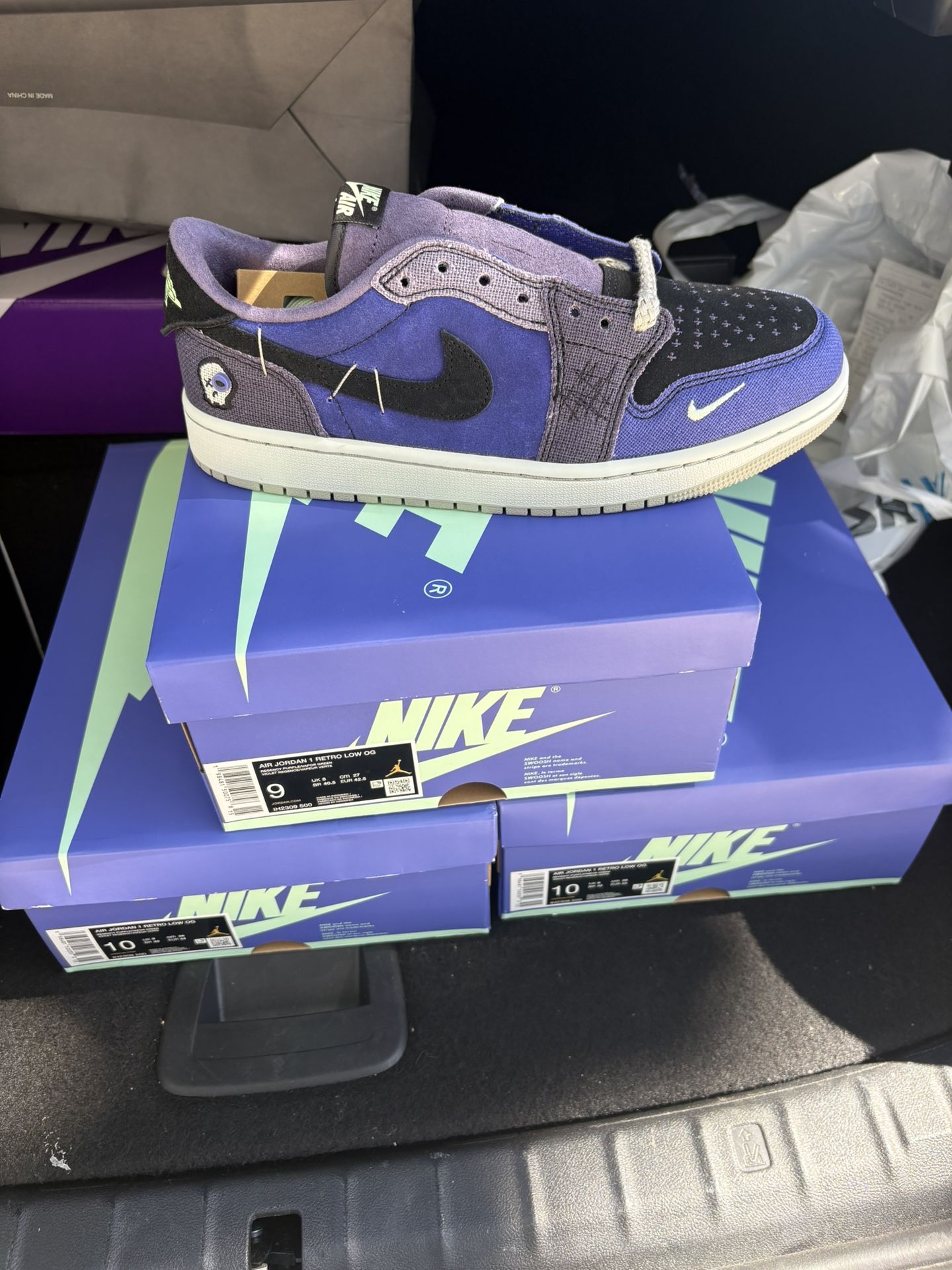 Jordan 1 Zion “Voodoo” 9,10x2