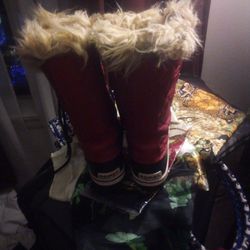 Sorel Women's Red Snow Boots 