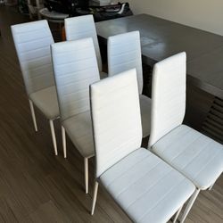 White Dining Table Chairs