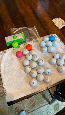 New Callaway Balls and Used Calloway/Titleist/TaylorMade Balls
