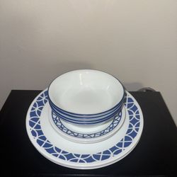 Corelle Cobalt 12-Piece Dinnerware Set