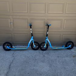 2 Razor Flashback Kick Scooter BMX Style, 12 inch Mag Wheels Air-Filled Tires, for Kids and Teens