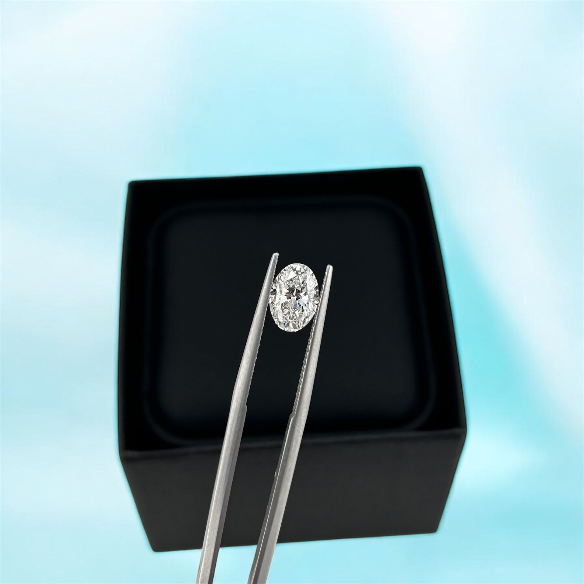 Oval Shape Lab Diamond With Certified