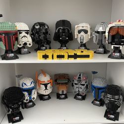 Lego Star Wars Helmets Full Series