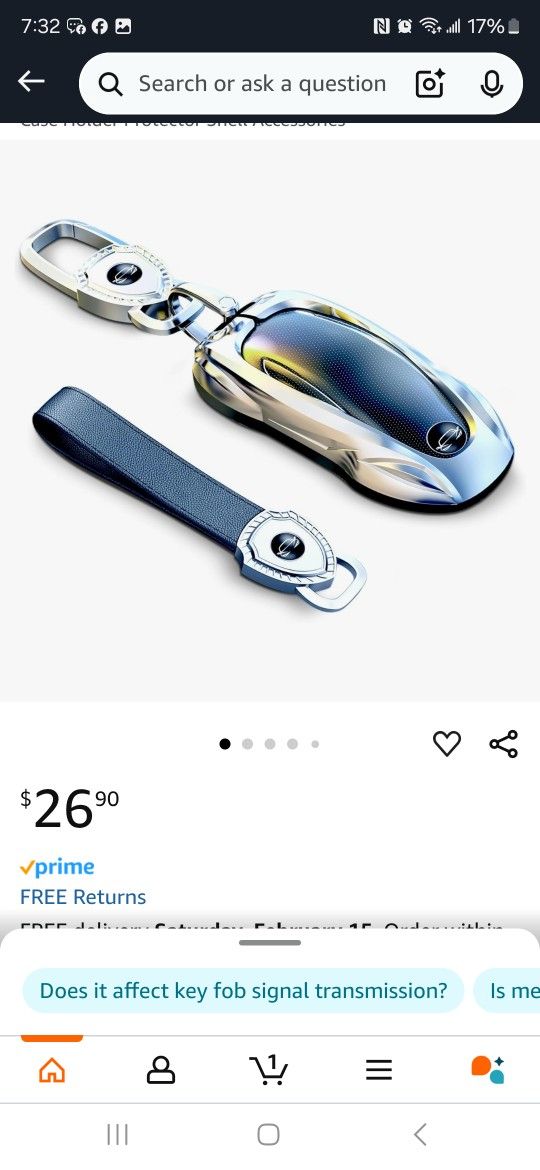 Tesla Key Fob Cover