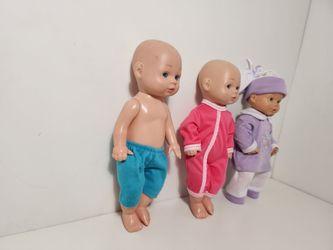 3pcs Baby Dolls Blue Eyes