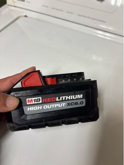 Xc6.0 Milwaukee battery