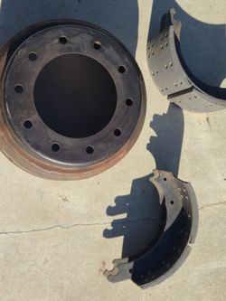 Brake drum,  shoes