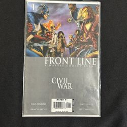 Marvel Civil War Comic Book
