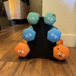 Weights - 3,5,8lbs