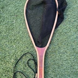 Wood Fishing Net Fly Fishing/Trout Landing Lightweight Two-toned Quality