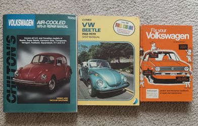 3 Volkswagen repair manuals